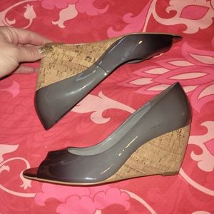 Naturalizer Ombre Effect Open Toe Wedge